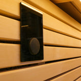 Saunasell Round Cube Relax Outdoor Sauna 6 Person - Heracles Wellness