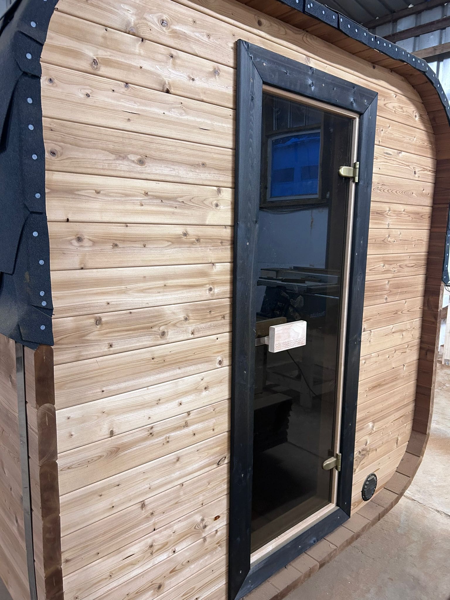 Camilla Traditional Outdoor Sauna 2-3 Person - Heracles Wellness