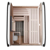 Camilla Traditional Outdoor Sauna 2-3 Person - Heracles Wellness