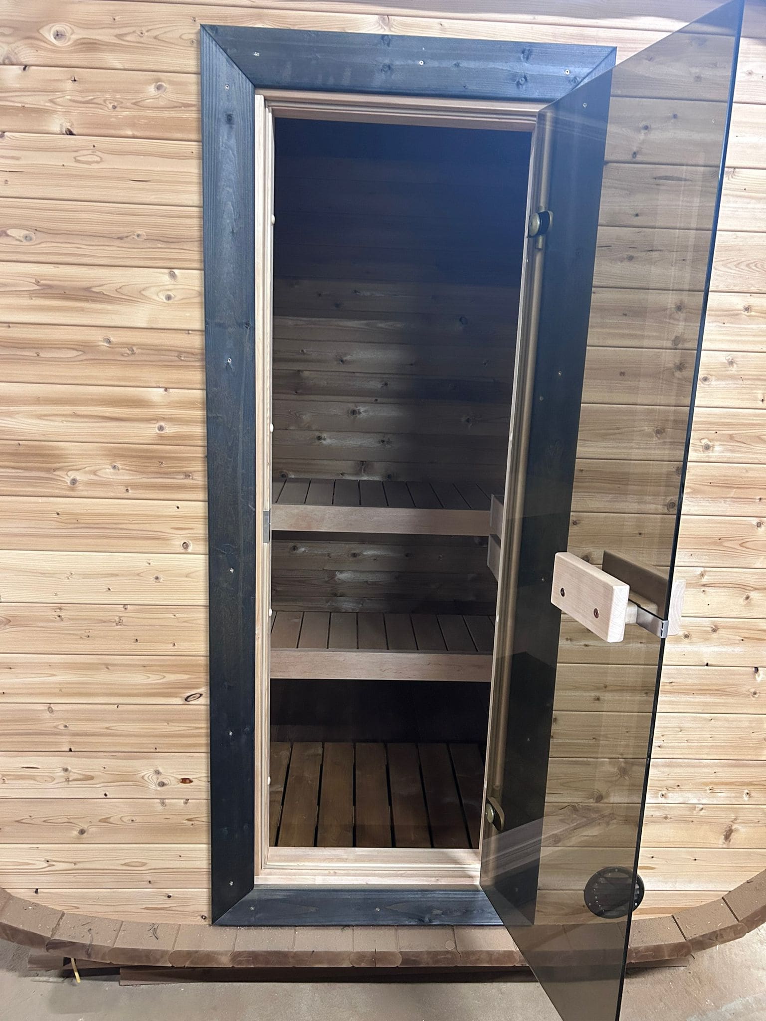 Camilla Traditional Outdoor Sauna 2-3 Person - Heracles Wellness