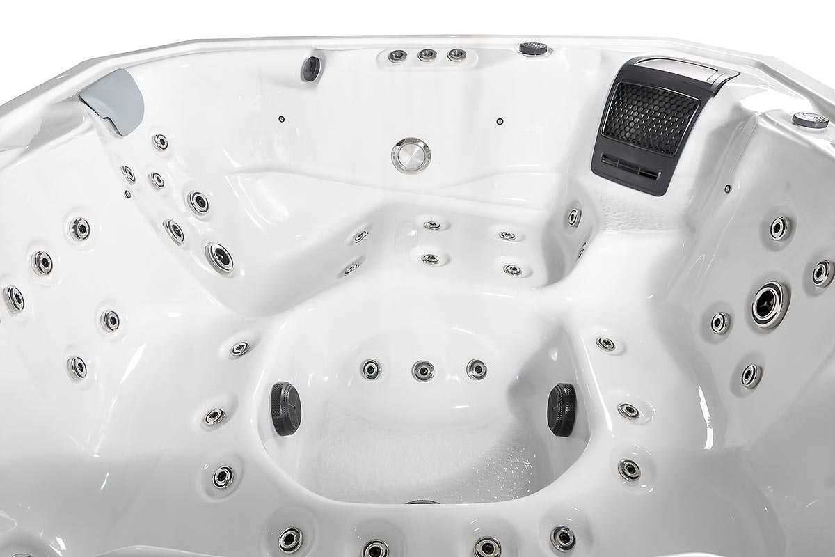 H20 Retreat Bay XL 6 Person Hot Tub - Heracles Wellness