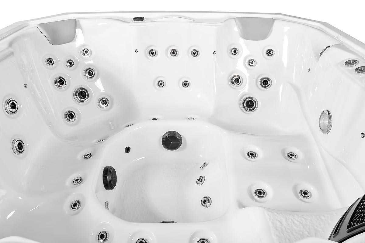 H20 Retreat Bay XL 6 Person Hot Tub - Heracles Wellness