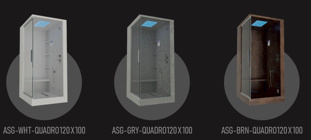 Jaquar Artize Quadro Steam and Shower Cabin - Heracles Wellness