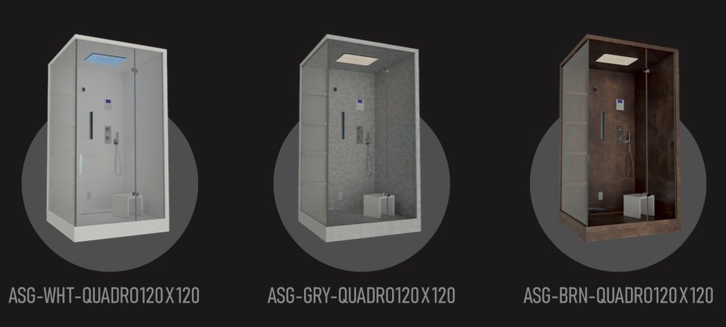 Jaquar Artize Quadro Steam and Shower Cabin - Heracles Wellness
