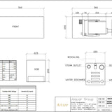 Jaquar Artize Steam Generator 4.5kW or 6kW - Heracles Wellness