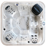 Jaquar Polaris Hot Tub Spa 6 Seater plan view