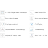 Jaquar Smart Vapour Steam Stool - Heracles Wellness