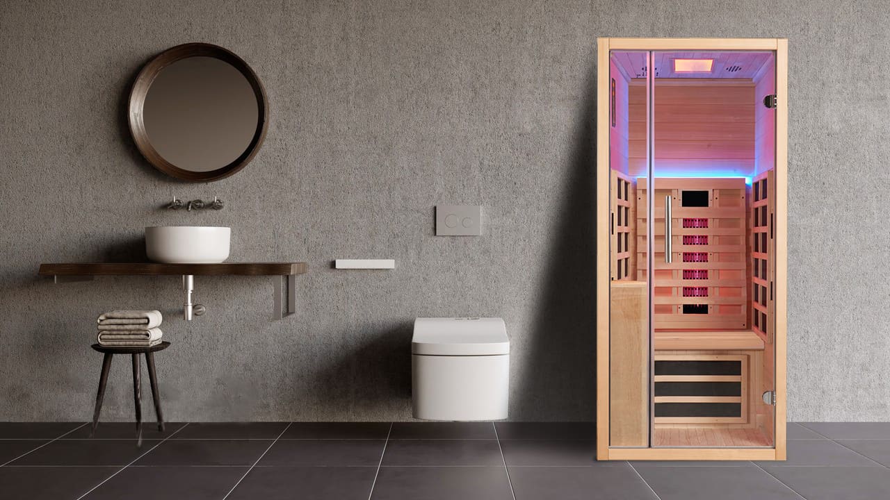 Jaquar Solo Infrared Sauna 1 Seater - Heracles Wellness