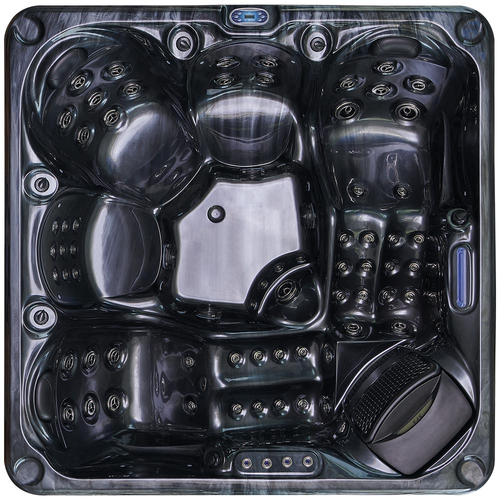 Orca Leisure Goldboro X 5 Person Hot Tub Top View