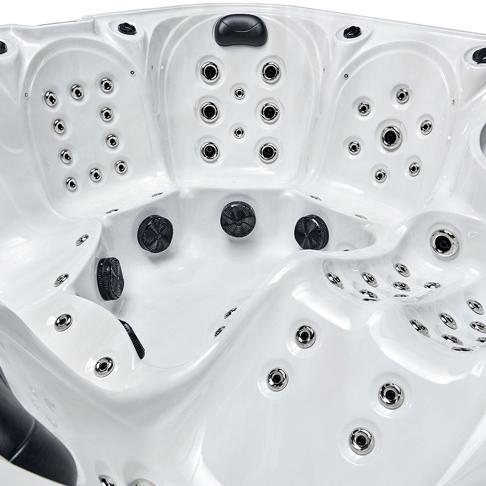 Orca Leisure Kirkboro X 6 Person Hot Tub inside
