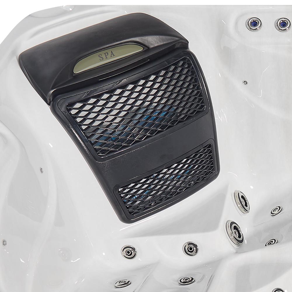 Orca Leisure Oakboro X 5 Person Hot Tub close up