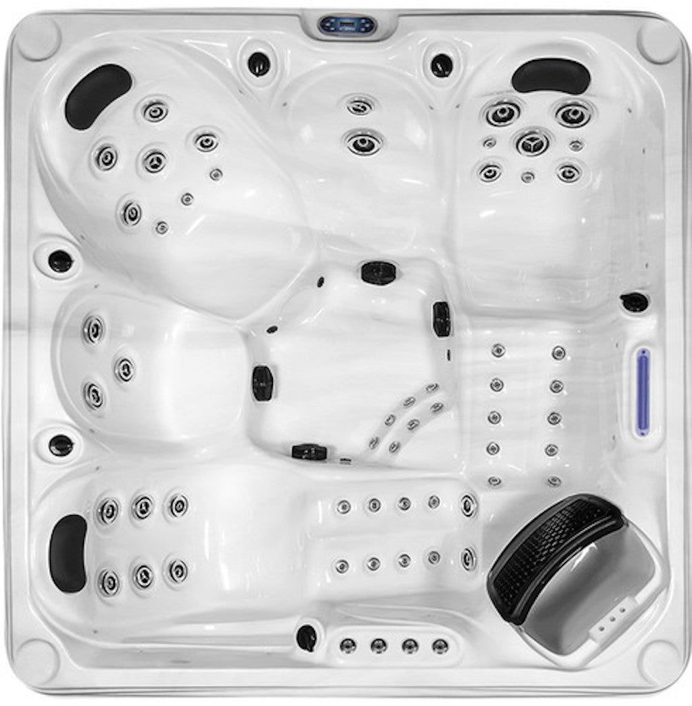 Orca Leisure Oakboro X 5 Person Hot Tub top view