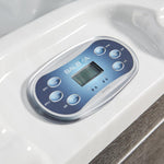 Orca Leisure Oakboro X 5 Person Hot Tub controls