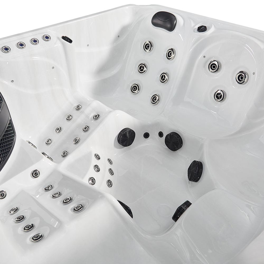 Orca Leisure Oakboro X 5 Person Hot Tub inside 4