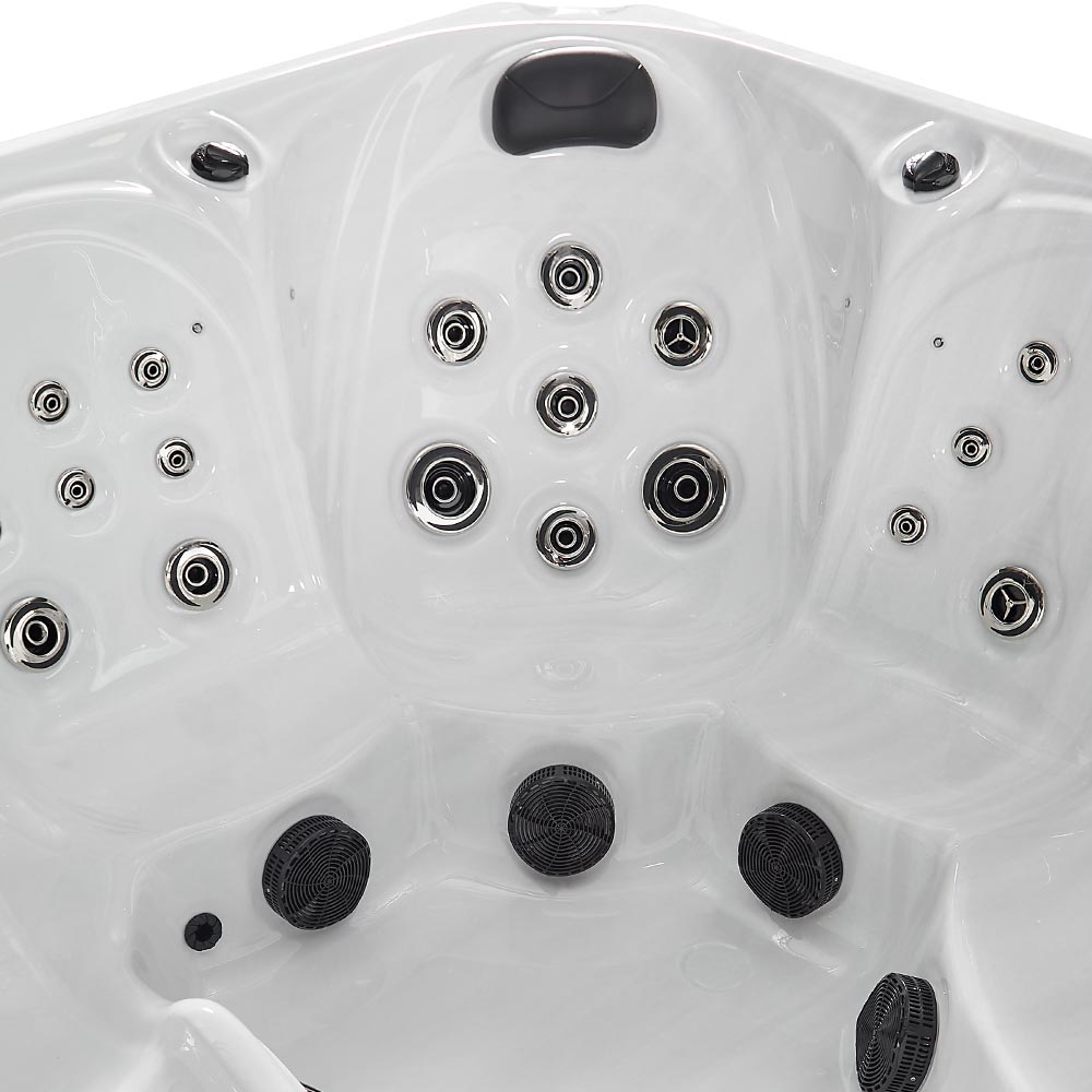 Orca Leisure Swanboro X 6 Person Hot Tub jets 2