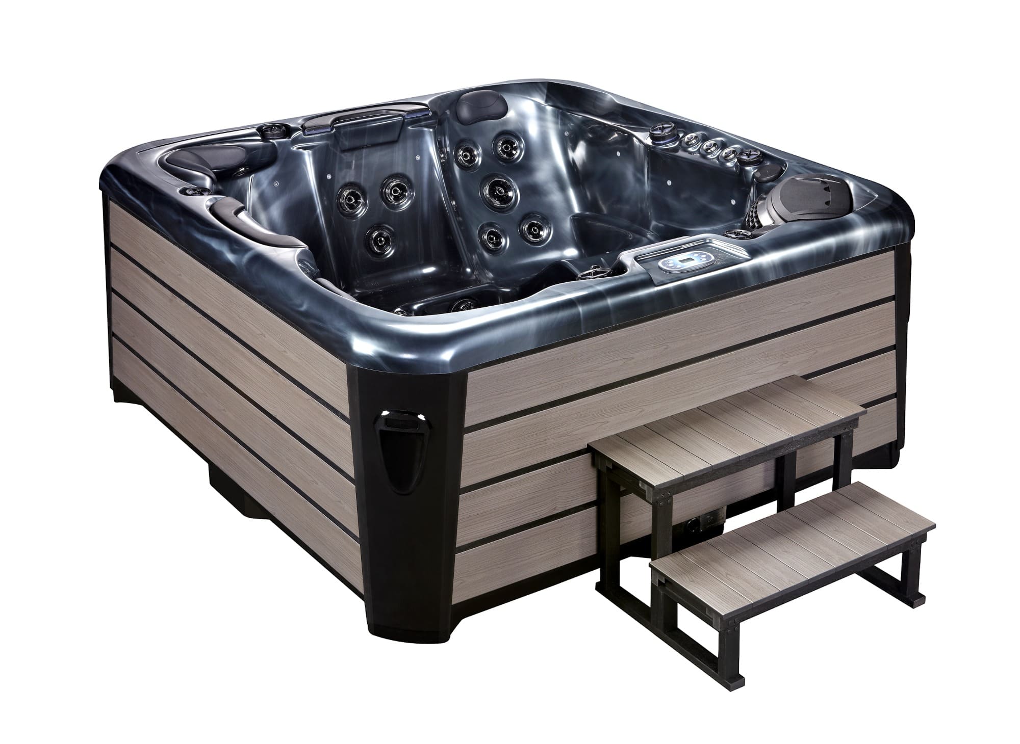 Platinum Spas Rhodes 5 Person Hot Tub Steps