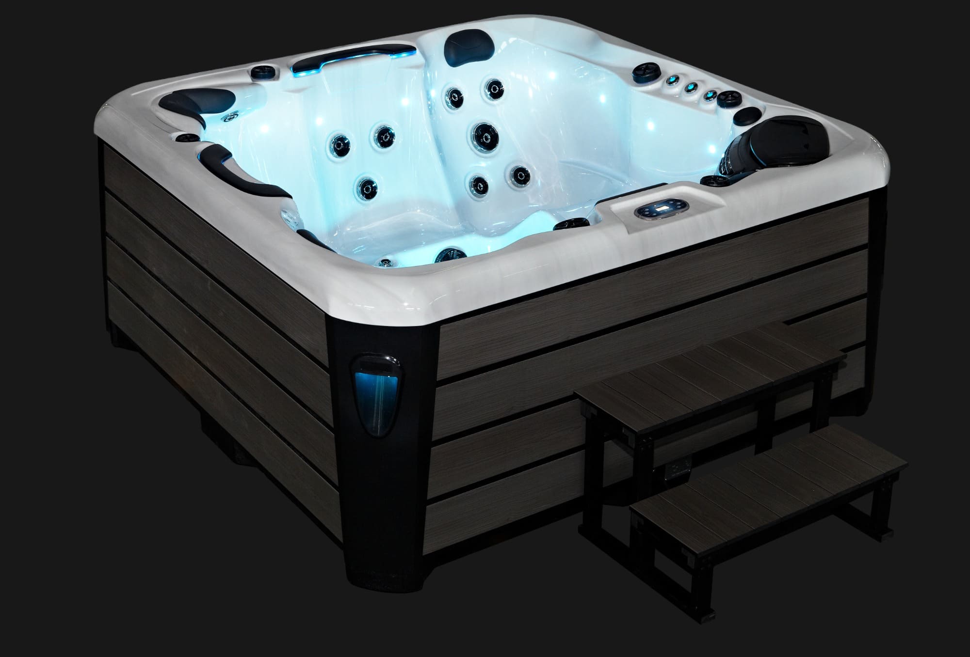Platinum Spas Rhodes 5 Person Hot Tub Lights