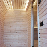 Viking Industrier Luna Outdoor Sauna With Changing Room changing room