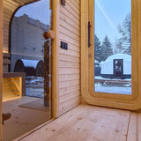 Viking Industrier Luna Outdoor Sauna With Changing Room