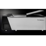 Square product image of the Icefall ice bath with the lid open showing the plunge area and stainless exterior.