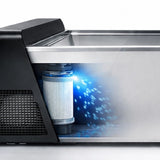Icefall ice bath feature image showing the internal filtration and cooling system for clean cold plunge water.