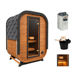 Camilla Compact Traditional Outdoor Sauna Kit 1-2 Person