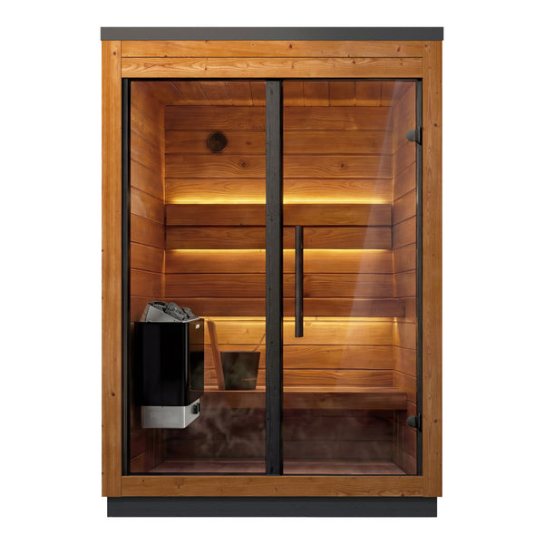 Leil® Aris Mini 2-3 Person Outdoor Sauna Kit