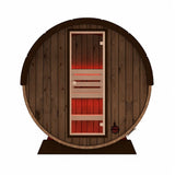 Camilla Barrel Outdoor Sauna Complete Kit 2 - 3 Person - Heracles Wellness