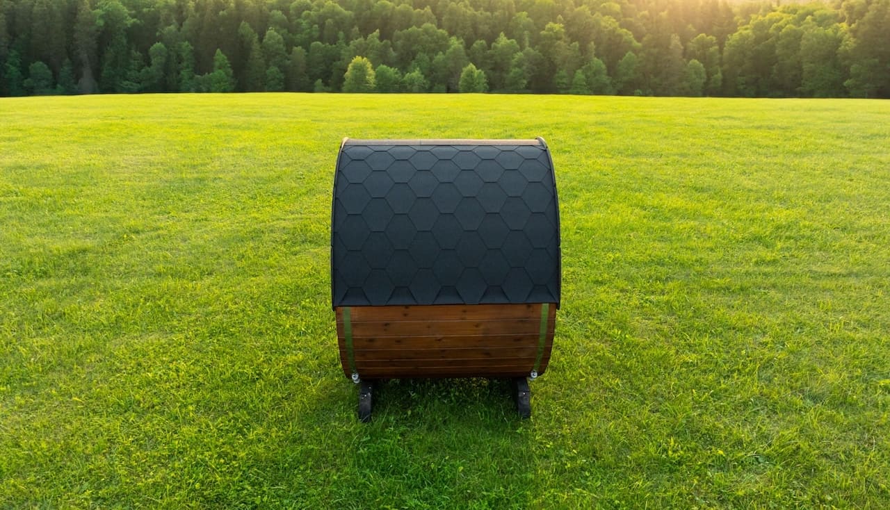 Camilla Barrel Outdoor Sauna Complete Kit 2 - 3 Person - Heracles Wellness