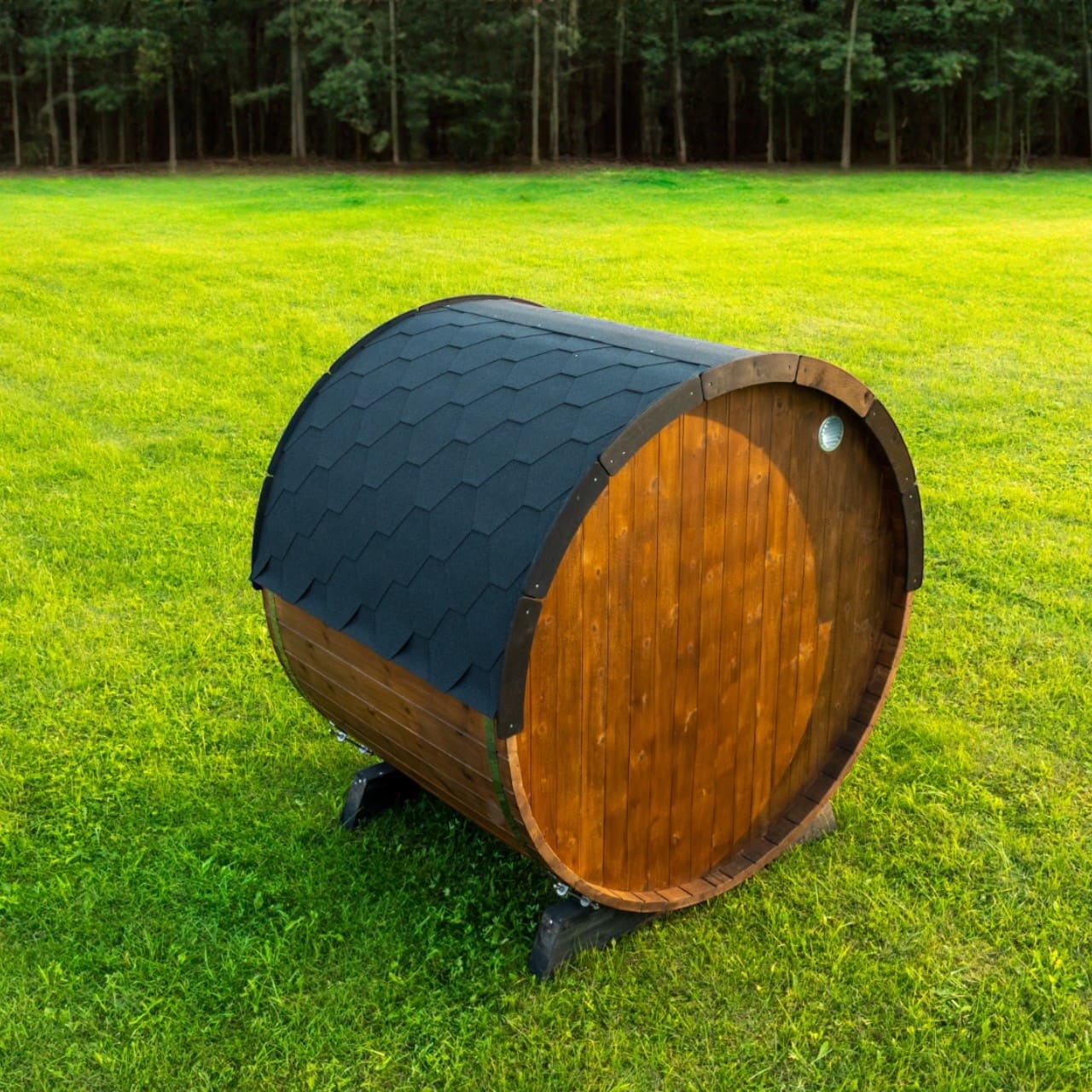 Camilla Barrel Outdoor Sauna Complete Kit 2 - 3 Person - Heracles Wellness