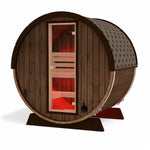 Camilla Barrel Outdoor Sauna Complete Kit 2 - 3 Person - Heracles Wellness