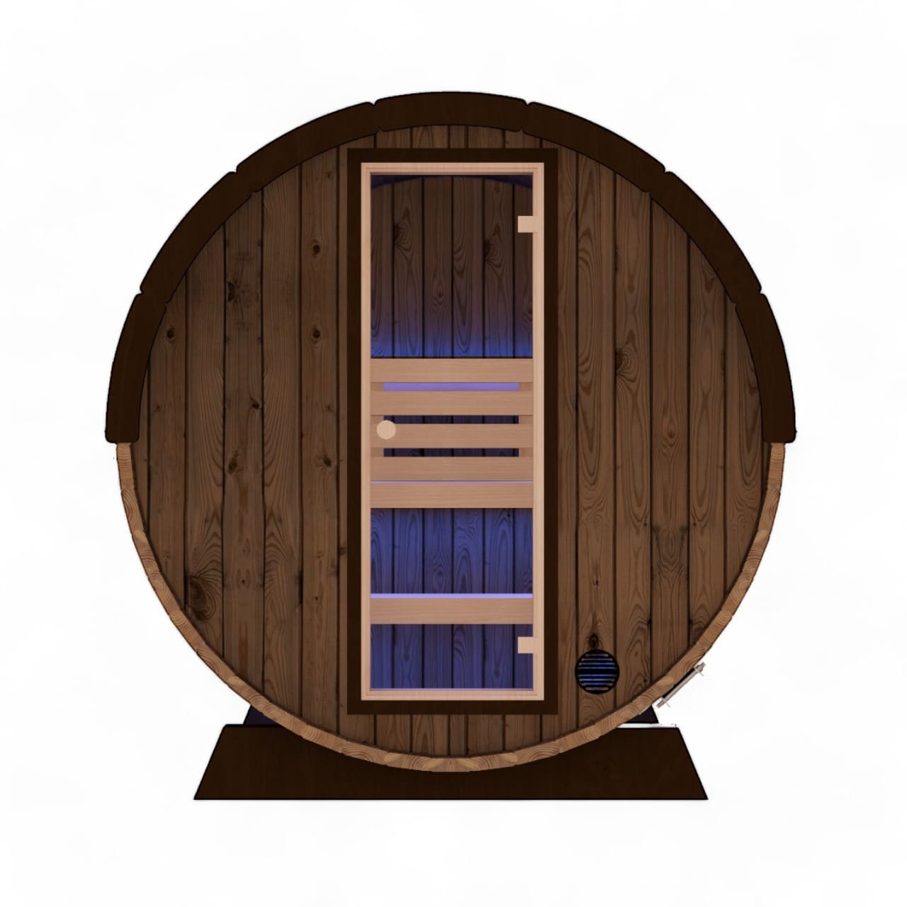 Camilla Barrel Outdoor Sauna Complete Kit 2 - 3 Person - Heracles Wellness