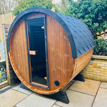 Camilla Barrel Outdoor Sauna Complete Kit 2 - 3 Person - Heracles Wellness