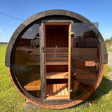 Camilla Barrel Sauna 2 - 3 Person - Heracles Wellness