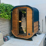 Camilla Compact Traditional Outdoor Sauna Kit 1-2 Person - Heracles Wellness