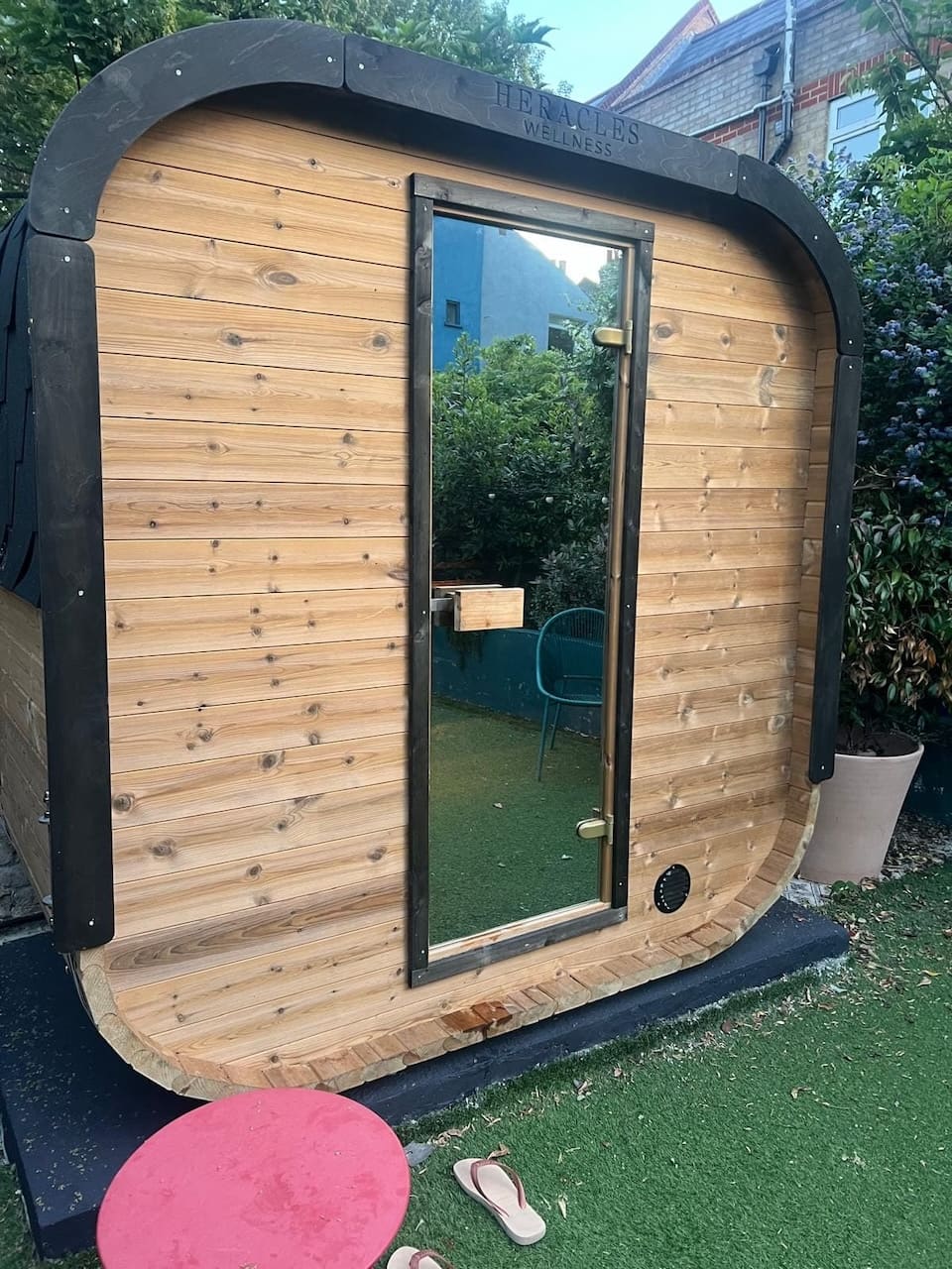 Camilla Mini Traditional Outdoor Sauna 2 Person - Heracles Wellness
