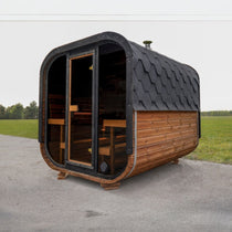 Camilla XL Traditional Outdoor Sauna 4 - 5 Person - Heracles Wellness
