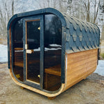 Camilla XL Traditional Outdoor Sauna 4-5 Person - Heracles Wellness
