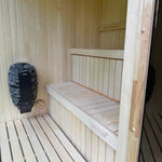 Celsium Jonas Classic 4 Person Outdoor Sauna - Heracles Wellness