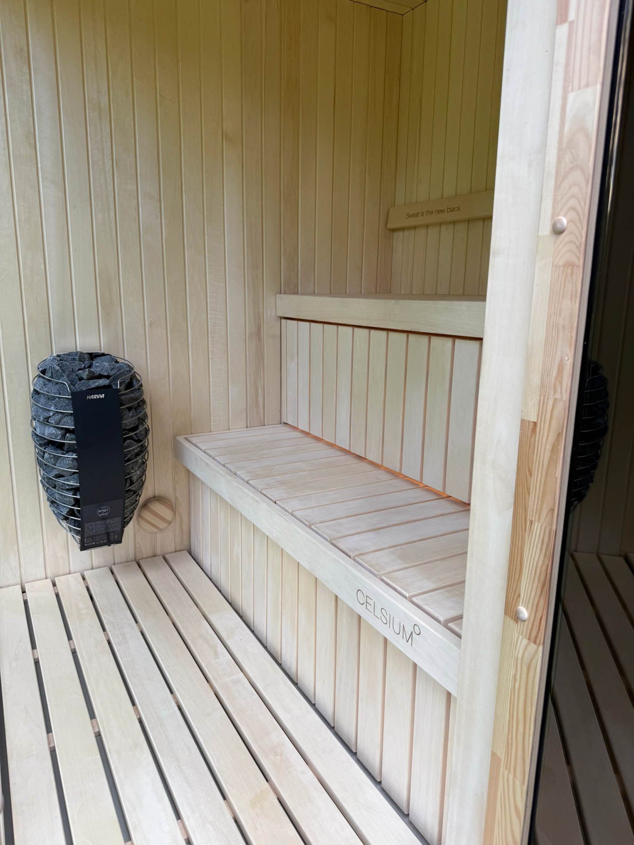 Celsium Jonas Classic 4 Person Outdoor Sauna - Heracles Wellness