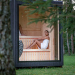 Celsium Jonas Classic 4 Person Outdoor Sauna - Heracles Wellness