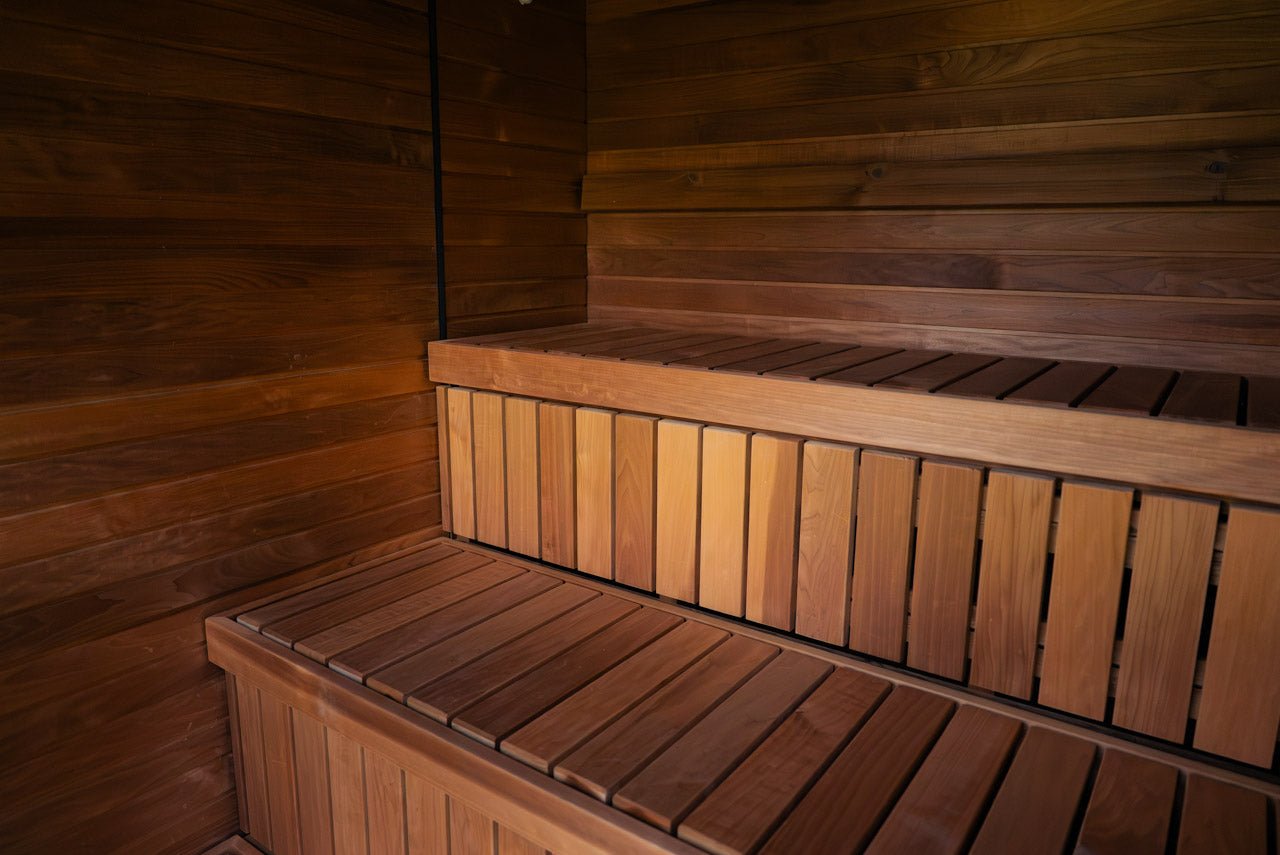 Celsium Jonas Classic 4 Person Outdoor Sauna - Heracles Wellness