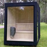 Celsium Jonas Classic 4 Person Outdoor Sauna - Heracles Wellness