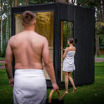 Celsium Jonas Classic 4 Person Outdoor Sauna - Heracles Wellness