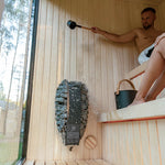 Celsium Jonas Classic 4 Person Outdoor Sauna - Heracles Wellness