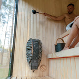 Celsium Jonas Classic 4 Person Outdoor Sauna - Heracles Wellness