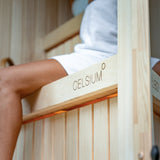 Celsium Jonas Classic 4 Person Outdoor Sauna - Heracles Wellness