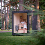 Celsium Jonas Classic 4 Person Outdoor Sauna - Heracles Wellness