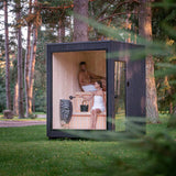 Celsium Jonas Classic 4 Person Outdoor Sauna - Heracles Wellness