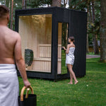 Celsium Jonas Classic 4 Person Outdoor Sauna - Heracles Wellness